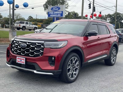 2025 Ford Explorer Platinum
