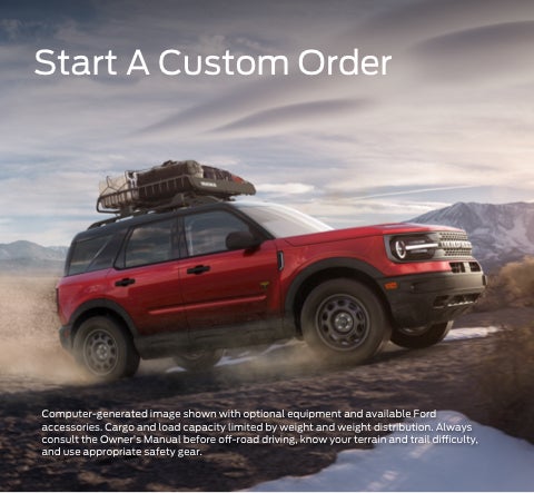 Start a custom order | Ronnie Watkins Ford in Gadsden AL