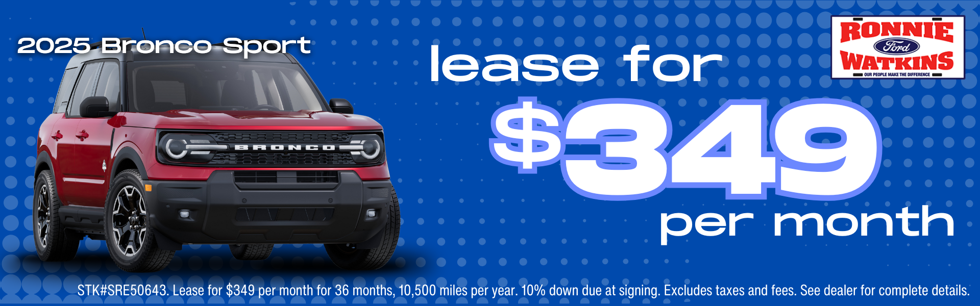 BRONCOSPORT LEASE SEP25