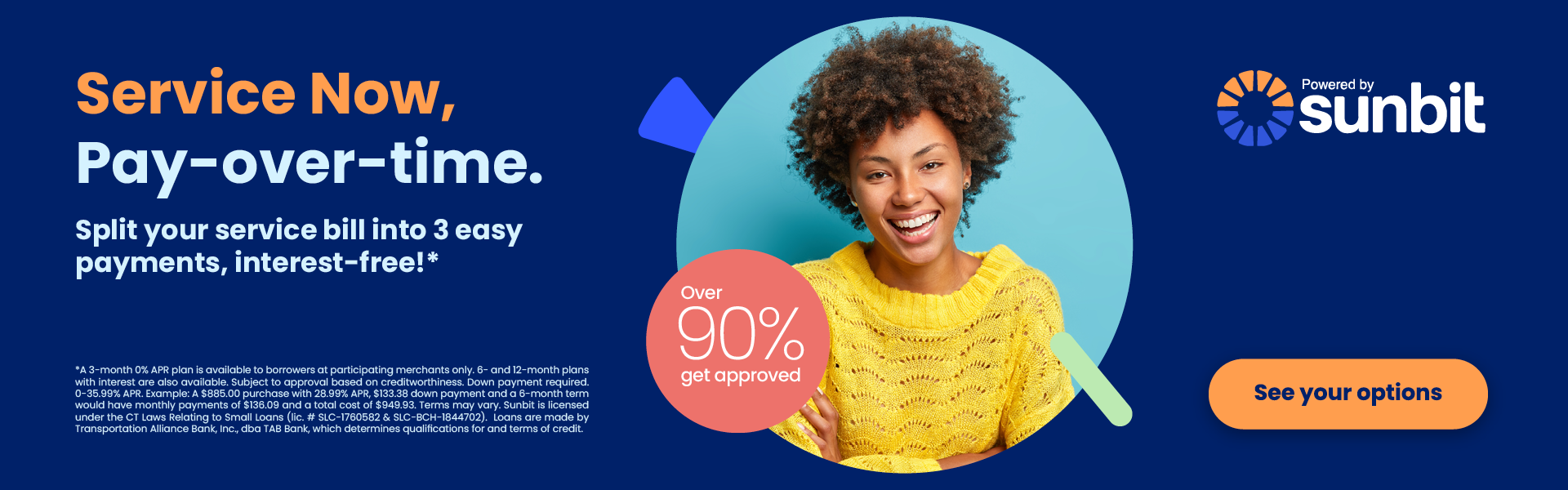 Service now pay over time